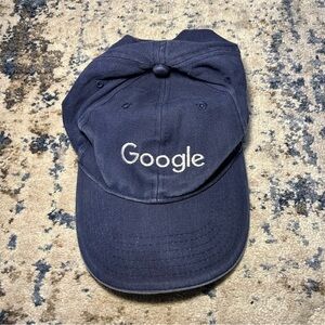 APOLLO USA Blue & White Google Stitched Baseball Cap